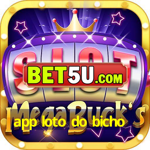 app loto do bicho